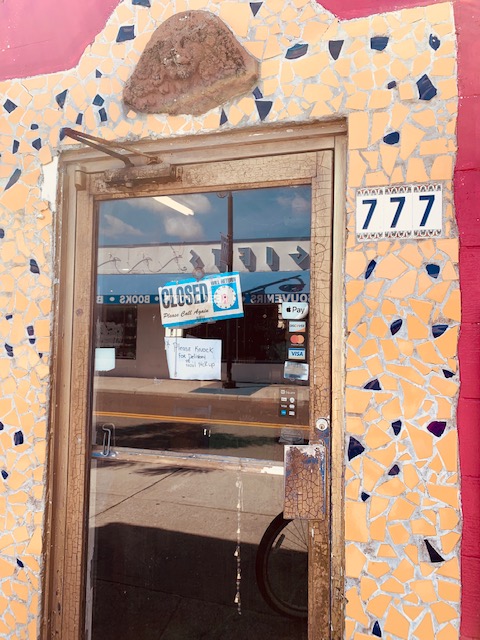 Sponge docks shop door
